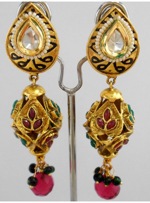 Polki Earrings